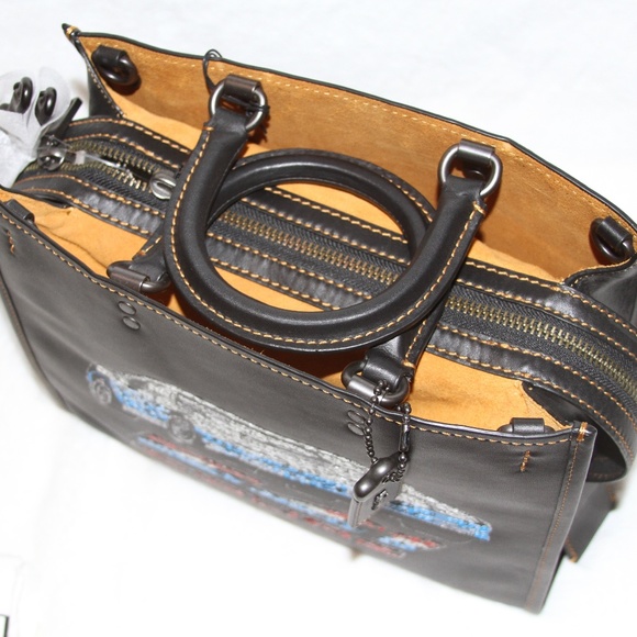 NWT COACH Rogue 30 and Wallet Set Leather Purse Handbag - Picture 9 of 16